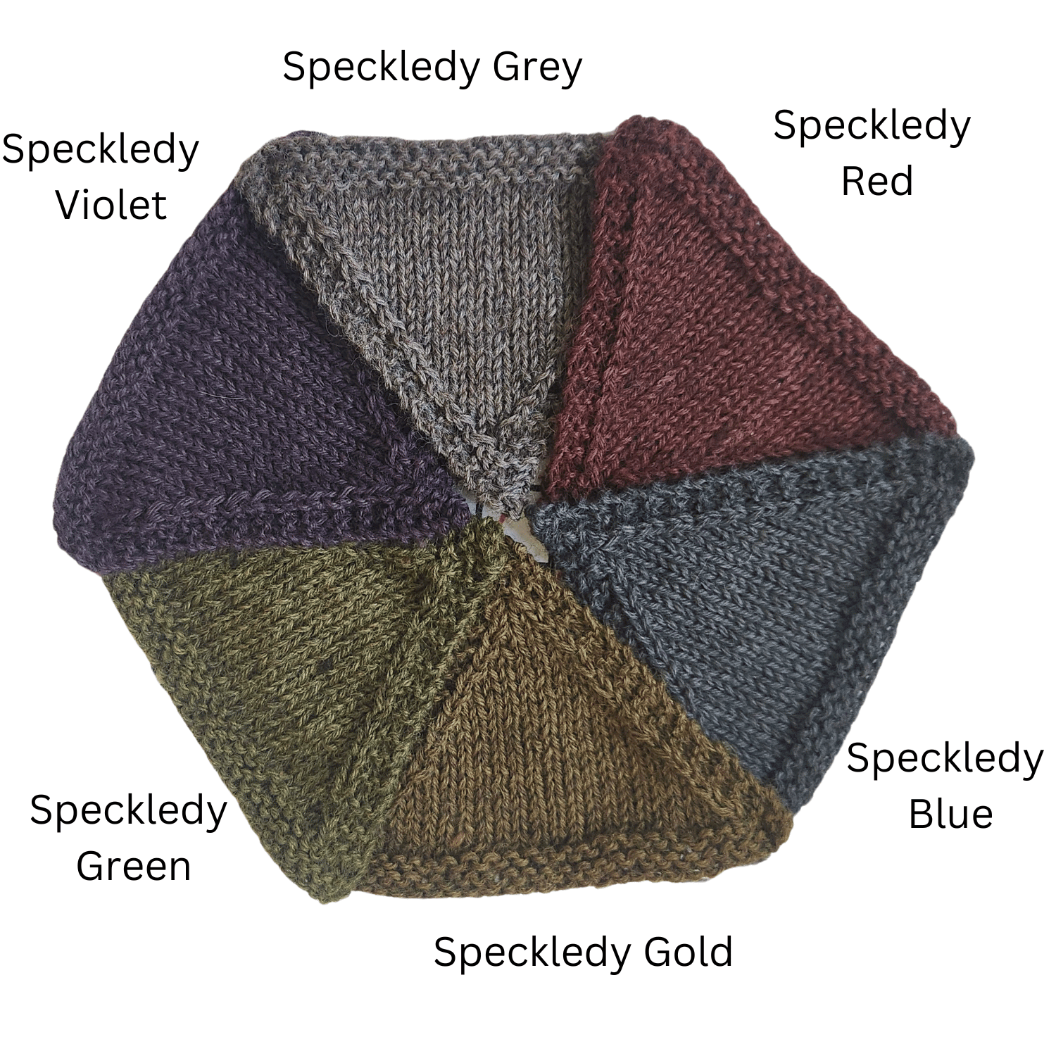 Speckledy colour range