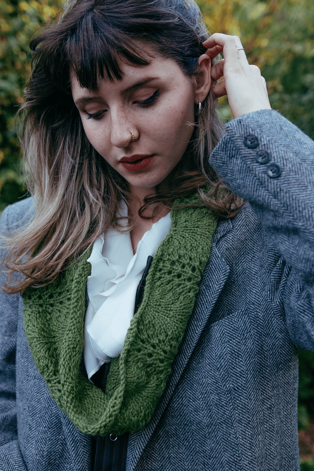 Knit Kit - Chevron Cowl