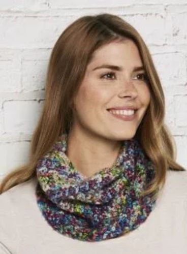 Pattern for Mangrove Crochet Cowl using Manos Alegria Grande Yarn