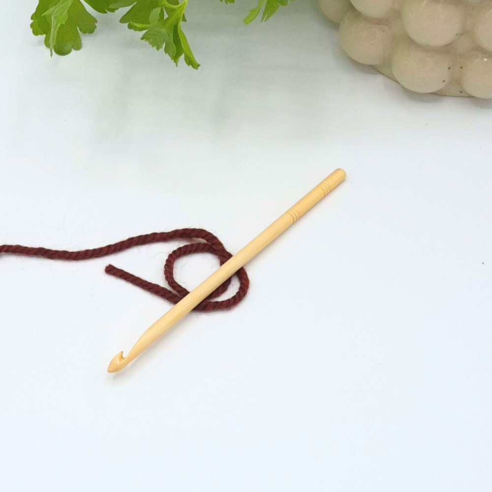 KnitPro Bamboo Crochet Hook 6mm