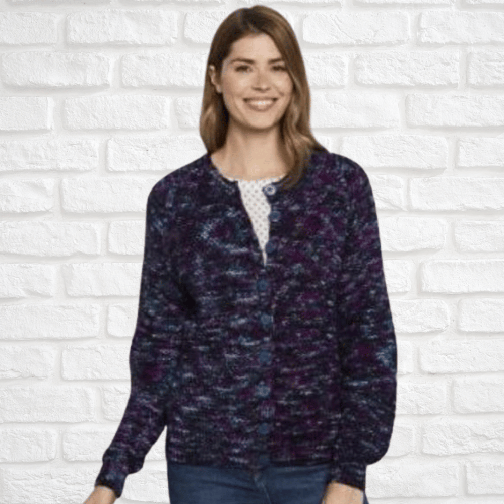 Manos Alegria Grande Cardigan in Agave