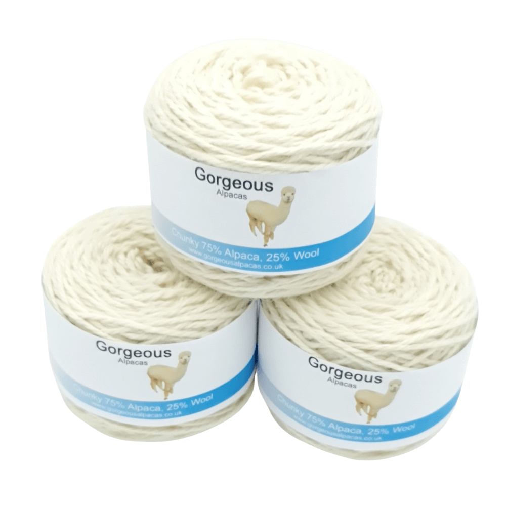 Aran alpaca and merino wool