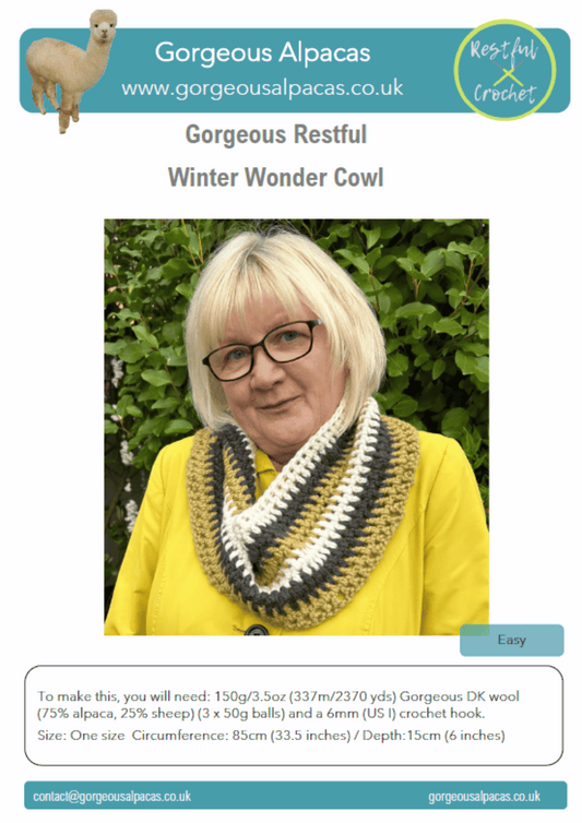 Pattern - Winter Wonder Cowl
