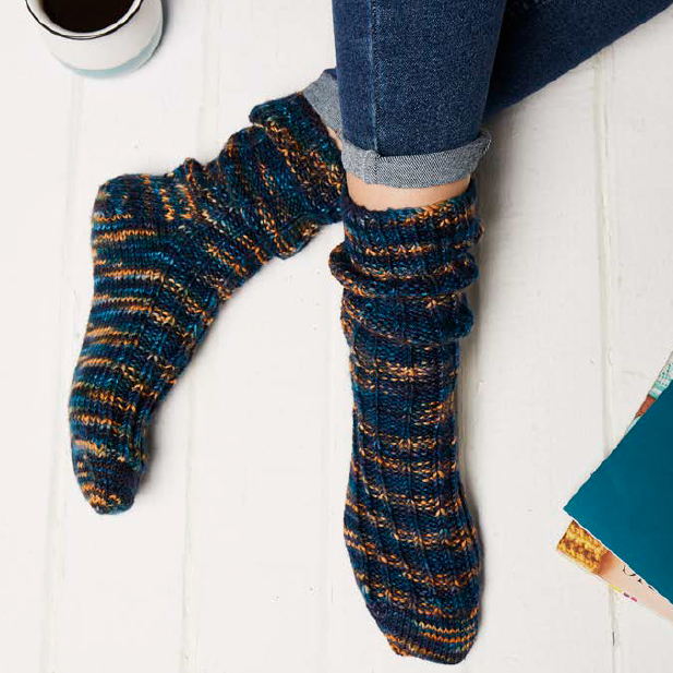Manos socks for men knit kit