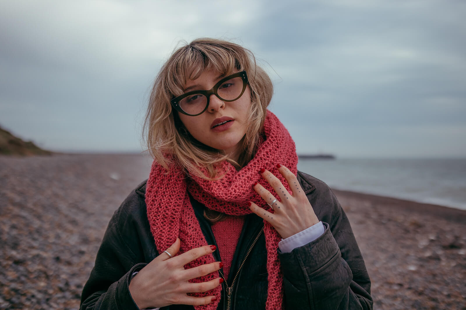 This alpaca wool knitting kit uses alpaca yarn from British and Irish farms