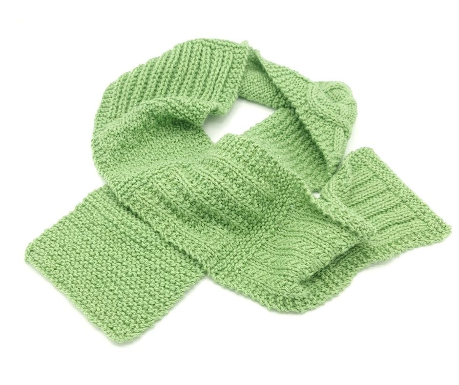 Knit Kit - Junior Sampler Scarf - Gorgeous Alpacas