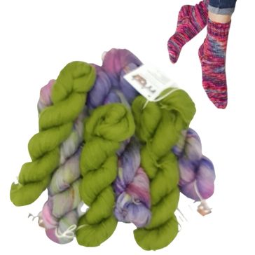 Sock yarns