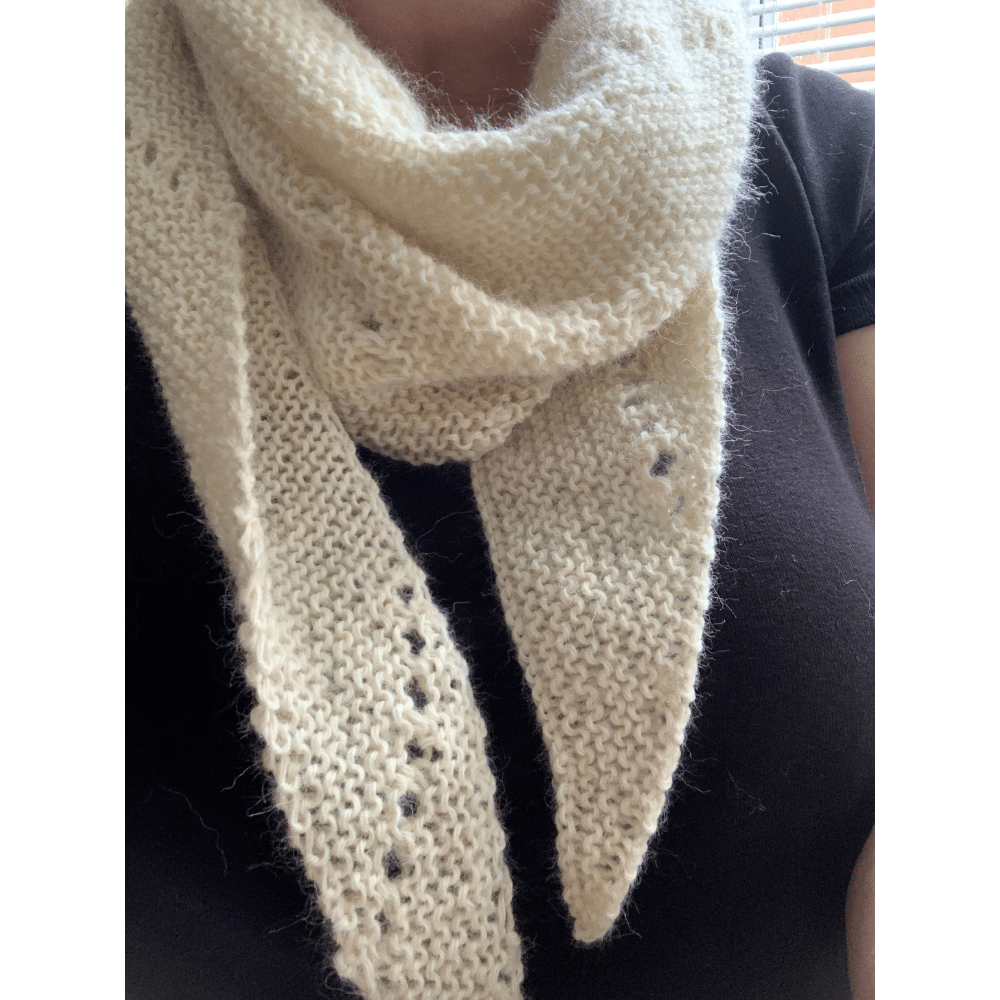 Knit Kit - Random Eyelet Shawl – Gorgeous Alpacas