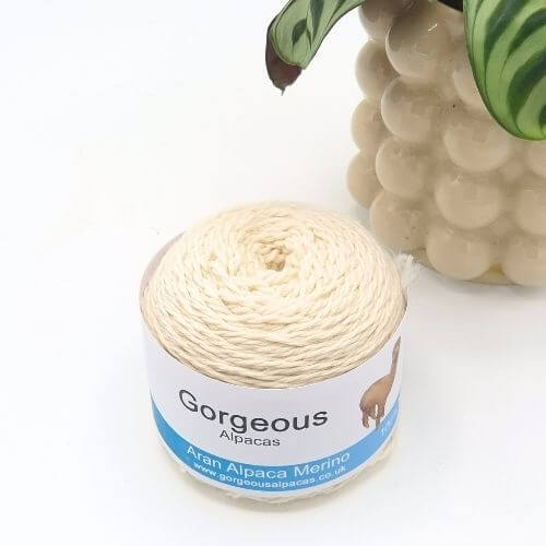 Baby Merino Alpaca Aran Yarn – Supersoft 50/50 Blend | Gorgeous Alpacas