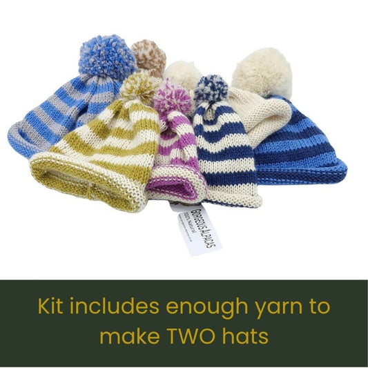 Group shot of Baby roll-up kits madeup Gorgeous Alpaca yan