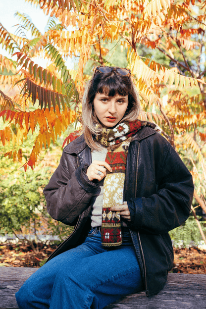 Knit Kit - Caledonian Fair Isle Scarf or Snood