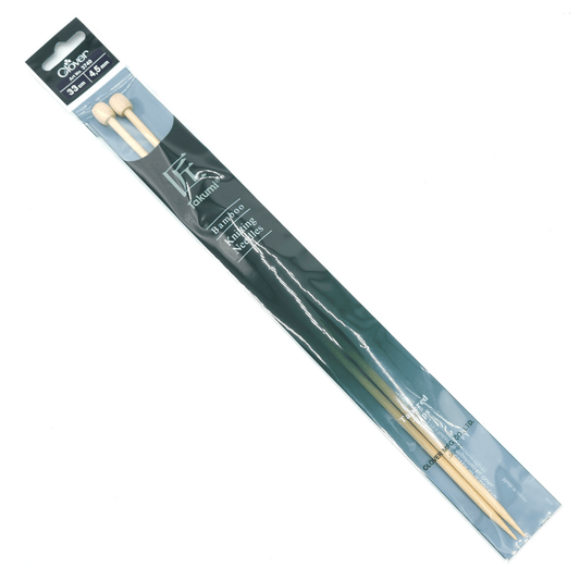 Clover Bamboo Needles 4.5mm x 33 cm