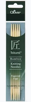 Clover Bamboo Double Pointed Needles