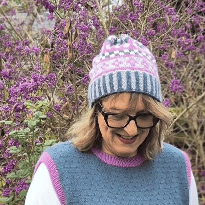 Knit Kit - Maggie Fair Isle Beanie & Snood