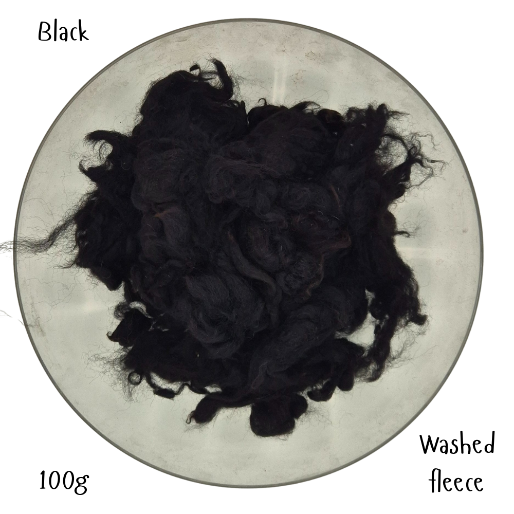 Washed alpaca fleece for toy stuffing