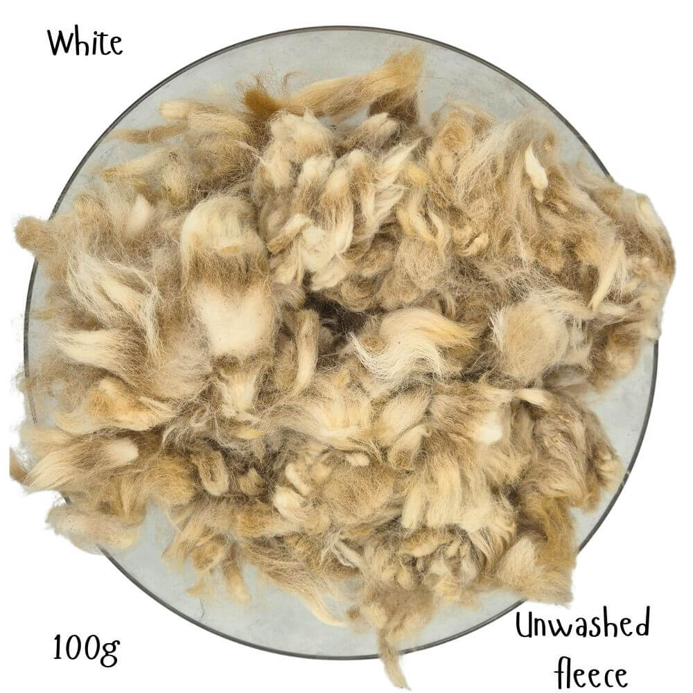 Premium Hypoallergenic Alpaca Fleece – Natural Toy & Cushion Stuffing 100g