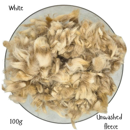Premium Hypoallergenic Alpaca Fleece – Natural Toy & Cushion Stuffing 100g