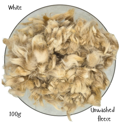 Unwashed alpaca fleece for toy stuffing