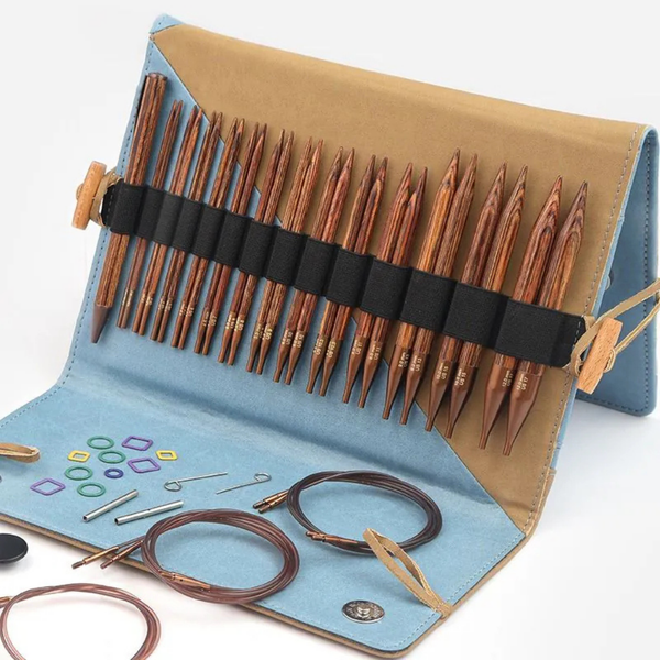 KnitPro Ginger Birch Wood Interchangeable Needle Set – Gorgeous