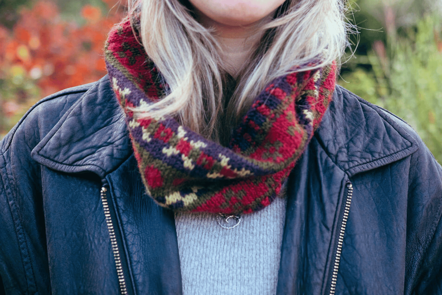 Knit Kit - Maggie Fair Isle Beanie & Snood