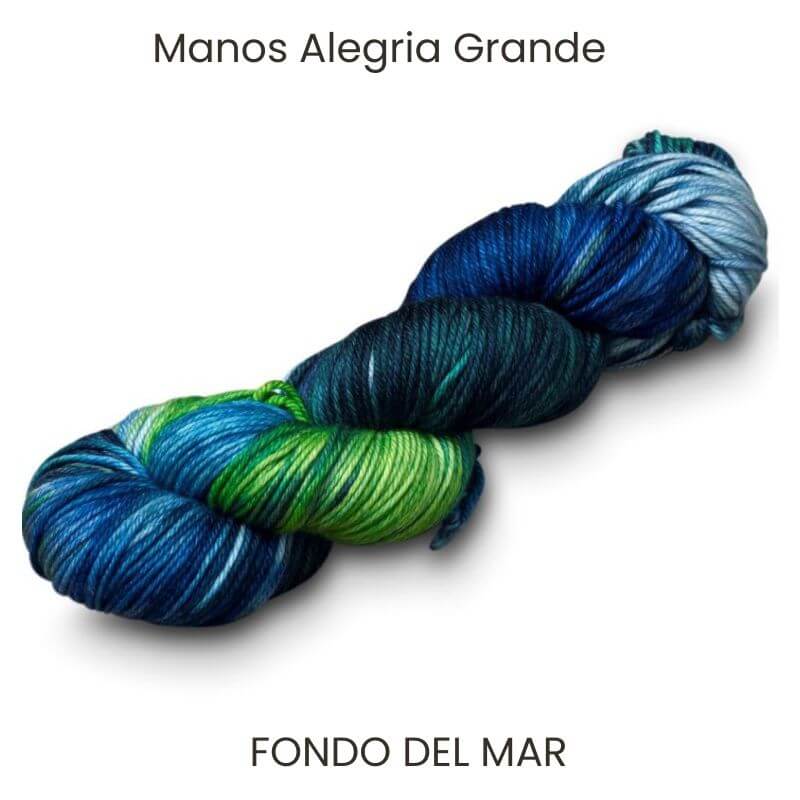 Fondo del Mar Supersoft Manos Alegria grande hand-dyed yarn 