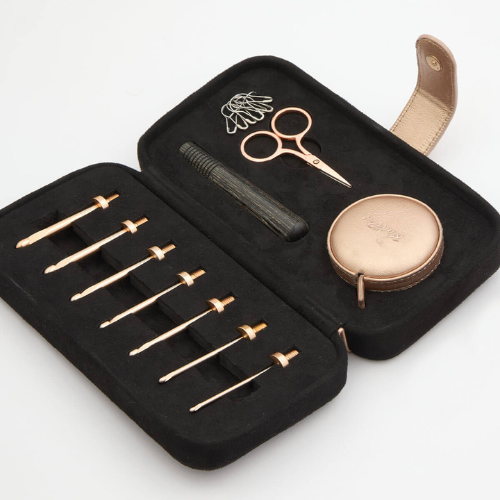 KnitPro Oasis Interchangeable Crochet Hook Set - 7 Hooks with Case