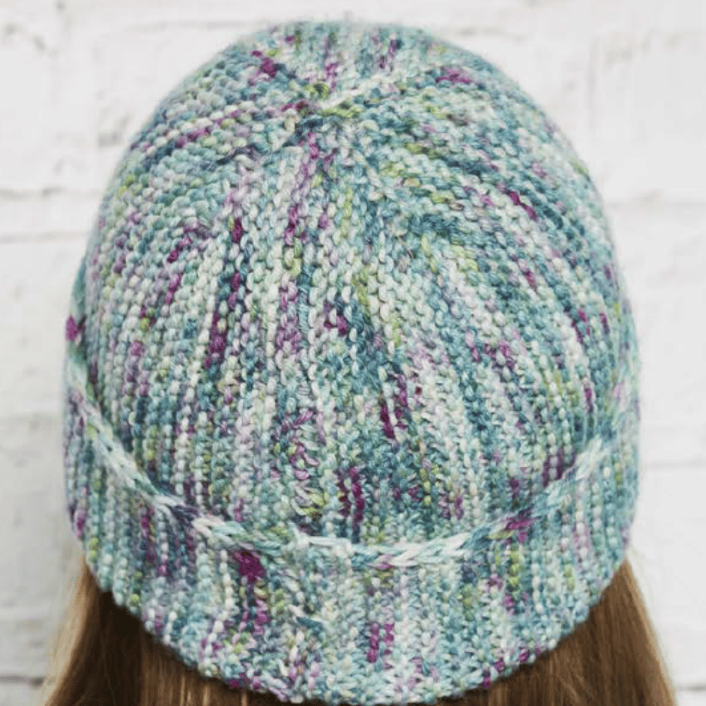 Manos Alegria Grande Hat Side View Knitting Kit