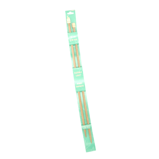 Pony bamboo needles 5.5mm x 33 cm