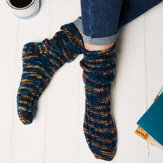 Manos socks for men knit kit