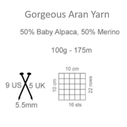 Baby Merino Alpaca Yarn Technical Details