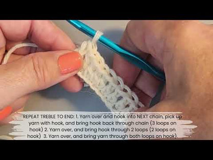 Crochet Kit - Autumn Breeze Scarf