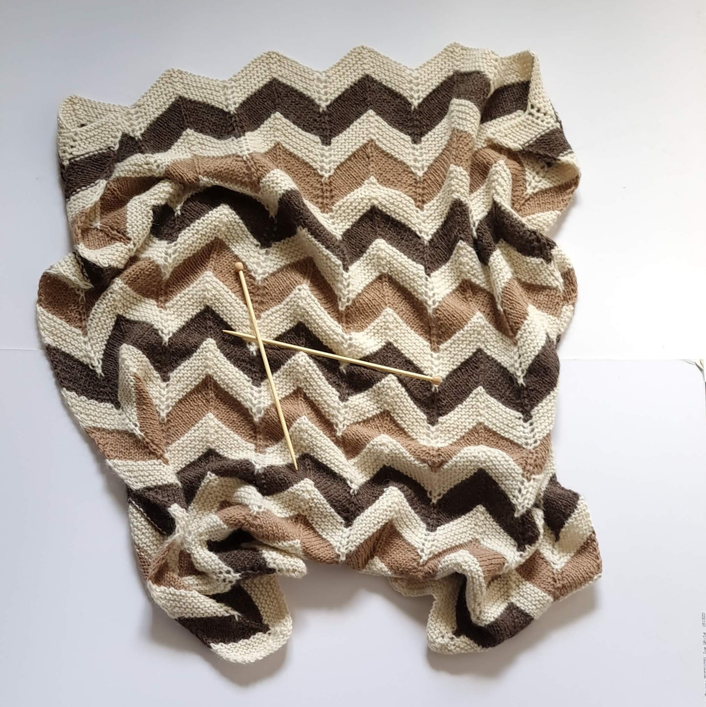 Knit Kit - Wave Lap Blanket - Gorgeous Alpacas