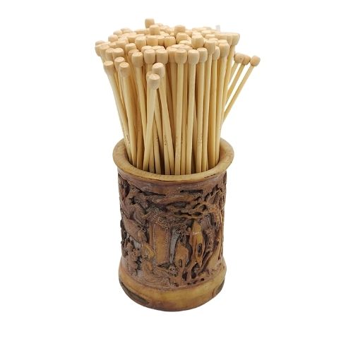 Bamboo Single Pointed Needles - Gorgeous Alpacas