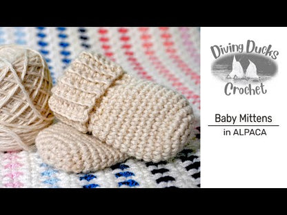 Crochet Kit - Baby Hat & Mittens